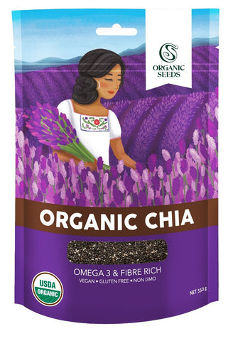 (Buy 1 Free 1) Organic Seeds Organic Chia Seed (200gm) - Organic Pavilion