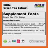 NOW® Green Tea Extract 400 mg Dietary Supplement Product (90 Capsules) ผลิตภัณฑ์เสริมอาหาร สารสกัดจากชาเขียว 400 มิลลิกรัม (90 แคปซูล) - Organic Pavilion