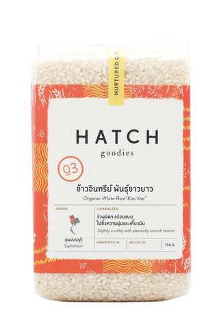 Hatch Goodies Organic Kao Yao Rice- Refill (750g) - Organic Pavilion