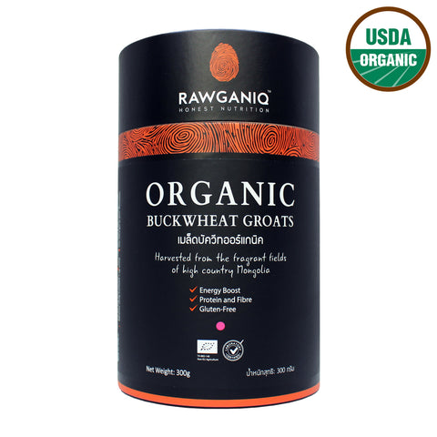 Rawganiq Organic Buckwheat Groats (300gm) - Organic Pavilion