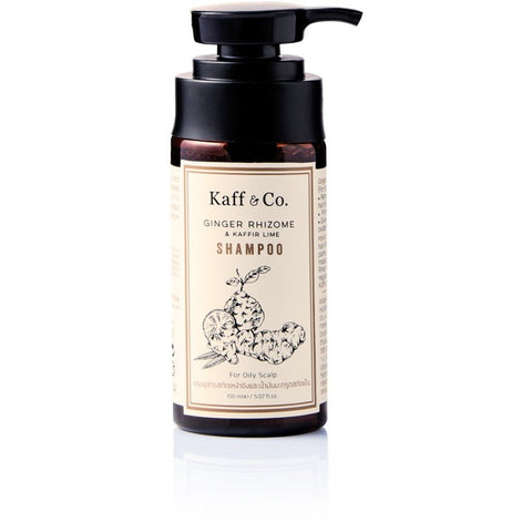 Kaff & Co Ginger Rhizome & Kaffir Lime Shampoo for Oily Scalp (150ml) - Organic Pavilion