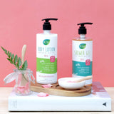 Hug ฮัก เจลอาบน้ำกลิ่นกุหลาบ Shower Gel Rose Scent (500ml) - Organic Pavilion
