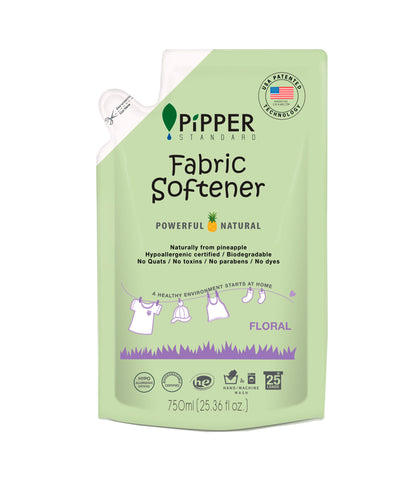 Pipper Standard Refill Fabric Softener Floral Scent (750ml) - Organic Pavilion