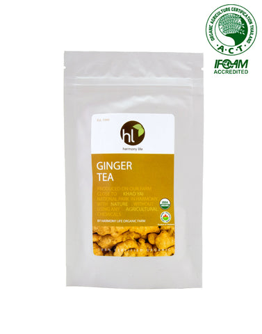 Harmony Life Organic Ginger Tea 12 Teabags (32gm) - Organic Pavilion