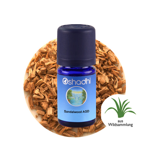 Oshadhi Sandalwood AGD Essential Oil น้ำมันหอมระเหย (3 ml) - Organic Pavilion