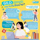 Gilo Coconut Flower Nectar จิโล่ น้ำช่อดอกมะพร้าว 100% ไม่ใส่น้ำตาล ไม่ใส่สารกันบูด ดัชนีน้ำตาลต่ำ (300 ml)