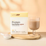 Lume Daily Whey Protein Isolate - Chocolate Flavor Dietary Supplement Product ลูม เดลี่ ผลิตภัณฑ์เสริมอาหาร รสช็อกโกแลต (10 Sachets x 20g)