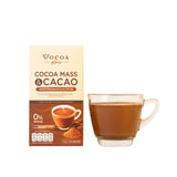 Vocoa Plus Cocoa Mass Mixed Cacao Powder Drink โวโก้ พลัส เครื่องดื่มโกโก้แมสผสมคาเคาผง (15 g x 7 Sachets) - Organic Pavilion