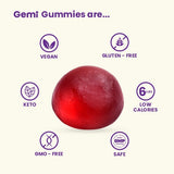 Gemi Gummi Goodnight Sleep Gummy เจมมี่ กัมมี่ กู๊ดไนท์ สลีพ กัมมี่ (60 Gummies) - Organic Pavilion