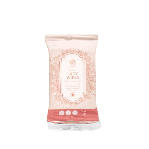 Camellia Lady Wipes คามิเลีย เลดี้ ไวพส์ ทิชชู่เปียกดูแลจุดซ่อนเร้น (10 Wipes)