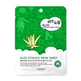 ESFOLIO เอสโฟลิโอ แผ่นมาส์กหน้า สูตรสารสกัดจากโสมและว่านหางจระเข้ Pure Skin Aloe Vera Essence Mask Sheet (1 pc x 25 ml) - Organic Pavilion