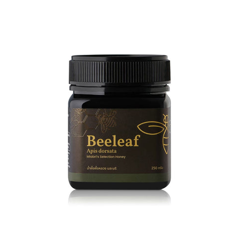 Beeleaf Honey Apis Dorsata Mlabri's Selection Honey บีลีฟ น้ำผึ้งจากผึ้งหลวง มละบริ (250 g)