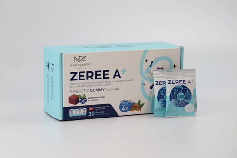 Nanozeree (Zeree A / Zeree A+) Synbiotic Gummy Dietary Supplement Product นาโนเซรี่ ผลิตภัณฑ์เสริมอาหาร ซินไบโอติกส์กัมมี่ - Organic Pavilion