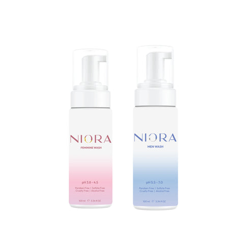 Niora The Intimate Area Mousse Foam Wash pH Balance นีโอรา มูสทำความสะอาดจุดซ่อนเร้น (100 ml)