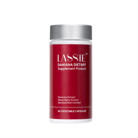 Lassie Damiana - Supplement for Women Dietary Supplement Product แลซซี่ ผลิตภัณฑ์เสริมอาหาร ดาเมียนา อาหารเสริมสำหรับผู้หญิง (42 Capsules)