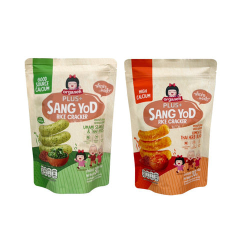 Organeh Plus+ Sangyod Rice Cracker ออร์กาเนะ พลัส แครกเกอร์ข้าวสังข์หยด (30 g)