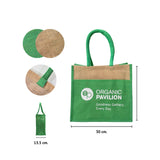 Organic Pavilion Jute Shopping Bag กระเป๋าผ้าช็อปปิ้ง (1 pc)