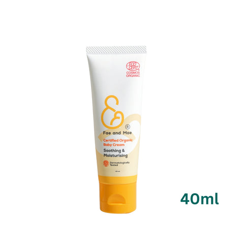 Fae and Mae Certified Organic Baby Cream เฟ แอนด์ เม เซอทีไฟด์ ออร์แกนิก เบบี้ครีม (40 ml)