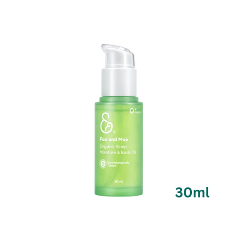 Fae and Mae Organic Scalp Moisture & Body Oil เฟ แอนด์ เม ออร์แกนิค สแคลพ มอยส์เจอร์ แอนด์ บอดี้ ออยล์ (30 ml)