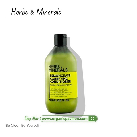 Herbs & Minerals Lemongrass Clarifying Conditioner (400ml)