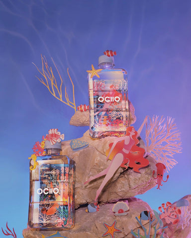 Ociio Oxygenated Drinking Water mix color (6x400ml) - Organic Pavilion