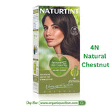 Naturtint ผลิตภัณฑ์เปลี่ยนสีผม - 4N (Natural Chestnut / สีน้ำตาลธรรมชาติ) Permanent Hair Colour Gel (170 ml) - Organic Pavilion
