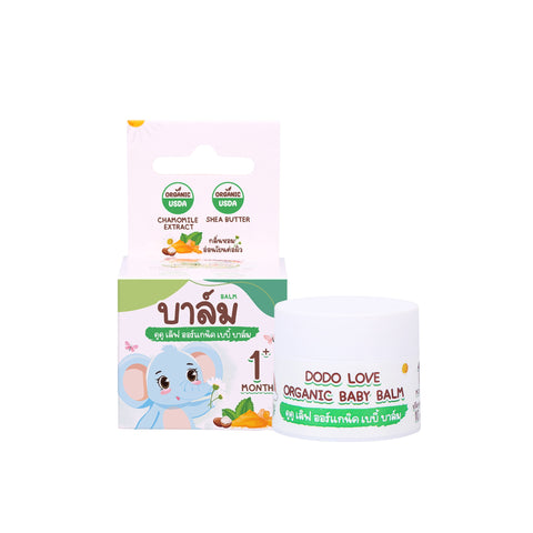 Dodolove Organic Baby Balm Baby After-Bite Balm ดูดู เลิฟ บาล์มทาหลังยุงกัด สูตรออแกนิค อ่อนโยนต่อผิวเด็ก (10g) - Organic Pavilion