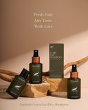 Pora Hair Dark Dry Shampoo โพรา แฮร์ ดาร์ค ดราย แชมพู ผลิตภัณฑ์สเปรย์แชมพูแบบแห้ง (100 ml) - Organic Pavilion