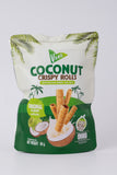Vena วีนา ทองม้วนมะพร้าวอบกรอบ Coconut Crispy Rolls (80 g) - Organic Pavilion