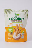 Vena วีนา ทองม้วนมะพร้าวอบกรอบ Coconut Crispy Rolls (80 g) - Organic Pavilion