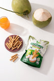 Vena วีนา ทองม้วนมะพร้าวอบกรอบ Coconut Crispy Rolls (80 g) - Organic Pavilion