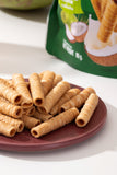 Vena วีนา ทองม้วนมะพร้าวอบกรอบ Coconut Crispy Rolls (80 g) - Organic Pavilion
