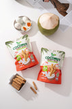 Vena วีนา ทองม้วนมะพร้าวอบกรอบ Coconut Crispy Rolls (80 g) - Organic Pavilion