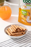 Vena วีนา ทองม้วนมะพร้าวอบกรอบ Coconut Crispy Rolls (80 g) - Organic Pavilion