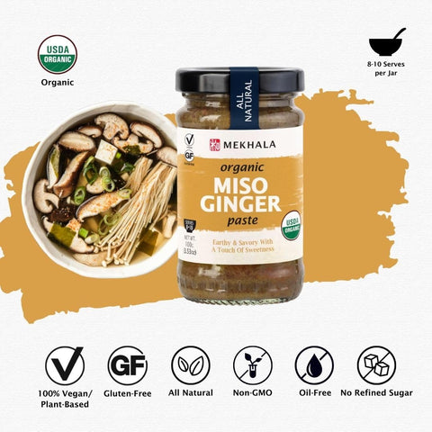 Mekhala Miso Ginger paste (100g) - Organic Pavilion