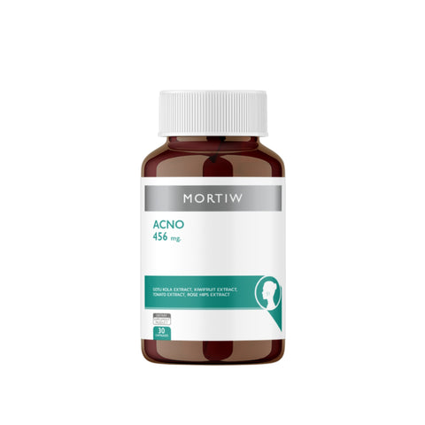 Mortiw ACNO 456mg. Dietary Supplement Product หมอทิว แอคโน่ อาหารเสริมเรื่องผิว (30 Capsules) - Organic Pavilion