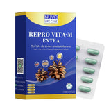 NUVO Life Care Repro Vita - M Extra ผลิตภัณฑ์เสริมอาหารสำหรับคุณผู้ชาย (30 Capsules) - Organic Pavilion