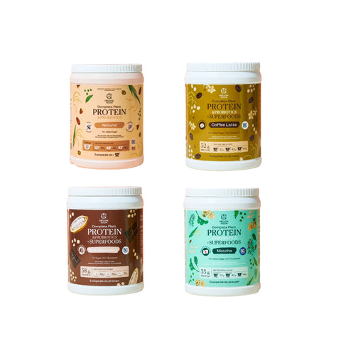 Organic Seeds โปรตีนพืช 1 กระปุก  800g / Complete Plant Protein 800g (แบบกระปุก) (800g) - Organic Pavilion