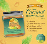 Praowan Coconut Brown Sugar (250g) - Organic Pavilion