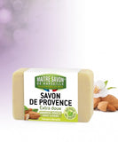 Maitre Savon de Provence สบู่ก้อนออร์แกนิค กลิ่นสวีทอัลมอนด์ ธรรมชาติ 100% Extra Soft Soap Sweet Almond (100 g or 200 g) - Organic Pavilion