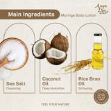 AnyaLyn Sea Salt Soap อัญญาลิน สบู่เกลือทะเลเพื่อผิวสะอาด สดชื่น เนียนนุ่ม (90g) - Organic Pavilion