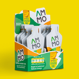 AMMO (Sachet / Box) Natural Energy Gel From Real Fruit with Chia Seed แอมโม่ เอ็นเนอร์จีเจลผลไม้บด ผสมเมล็ดเจีย (ซอง / กล่อง)