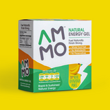 AMMO (Sachet / Box) Natural Energy Gel From Real Fruit with Chia Seed แอมโม่ เอ็นเนอร์จีเจลผลไม้บด ผสมเมล็ดเจีย (ซอง / กล่อง)