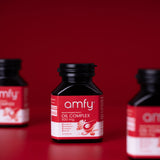 Amfy 500mg. Cold-Pressed Oil Blend Capsules  อัมฟาย ผลิตภัณฑ์น้ำมันสกัดเย็น ของคุณบุ๋มปนัดดา (30 Capsules)
