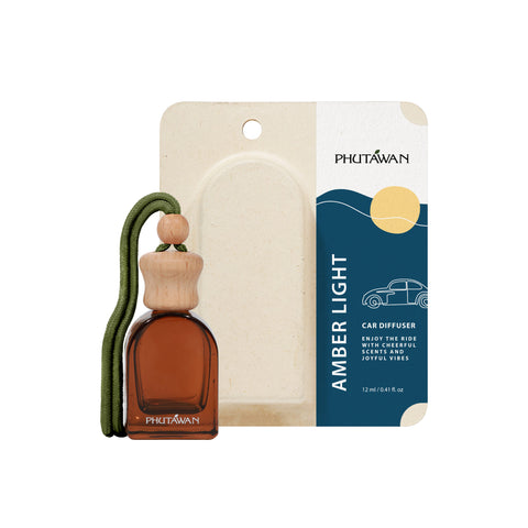Phutawan ภูตะวัน น้ำหอมปรับอากาศ สำหรับรถยนต์  ใช้งานได้ 2 เดือน ขนาด 12 ml Phutawan Car Diffuser - Organic Pavilion