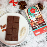 Siamaya Chocolate Limited Edition ดาร์กช็อกโกแลตผสมเค้กช็อกโกแลตเยอรมัน 70% Dark Chocolate German Chocolate Cake Flavor (75g)