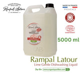 Rampal Latour Savon de Marseille รอมปาล ลาตัวร์ สบู่ล้างจาน กลิ่นมะนาว Dishwashing Liquid - Lime (250ml, 1000ml or 5000ml) - Organic Pavilion