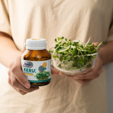 Kenki Keru Microgreen Capsule of Broccoli, Kale +Vitamin B  เก็นคิ เคอิรุ แคปซูลผงไมโครกรีนเคลและบร็อคโคลี่ ผสมวิตามินบี (60 Capsules)