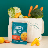 Delica เดลิก้า คริสปี้ไบท์ ธัญพืชอบกรอบ รสแครอท & ฟักทอง Crispy Bites Carrot & Pumpkin Flavour (30g) - Organic Pavilion