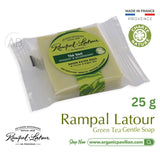 Rampal Latour Savon de Marseille รอมปาล ลาตัวร์ สบู่อาบน้ำสูตรอ่อนโยน Gentle Perfumed Soap (25 g) - Organic Pavilion